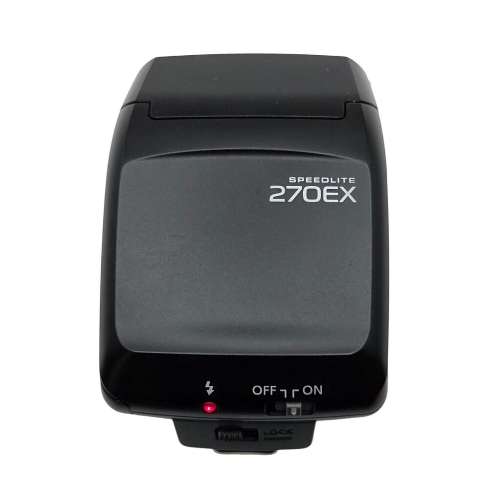 Canon Speedlite 270EX Power Tested Shoe Mount Flash For Canon DSLR Cameras
